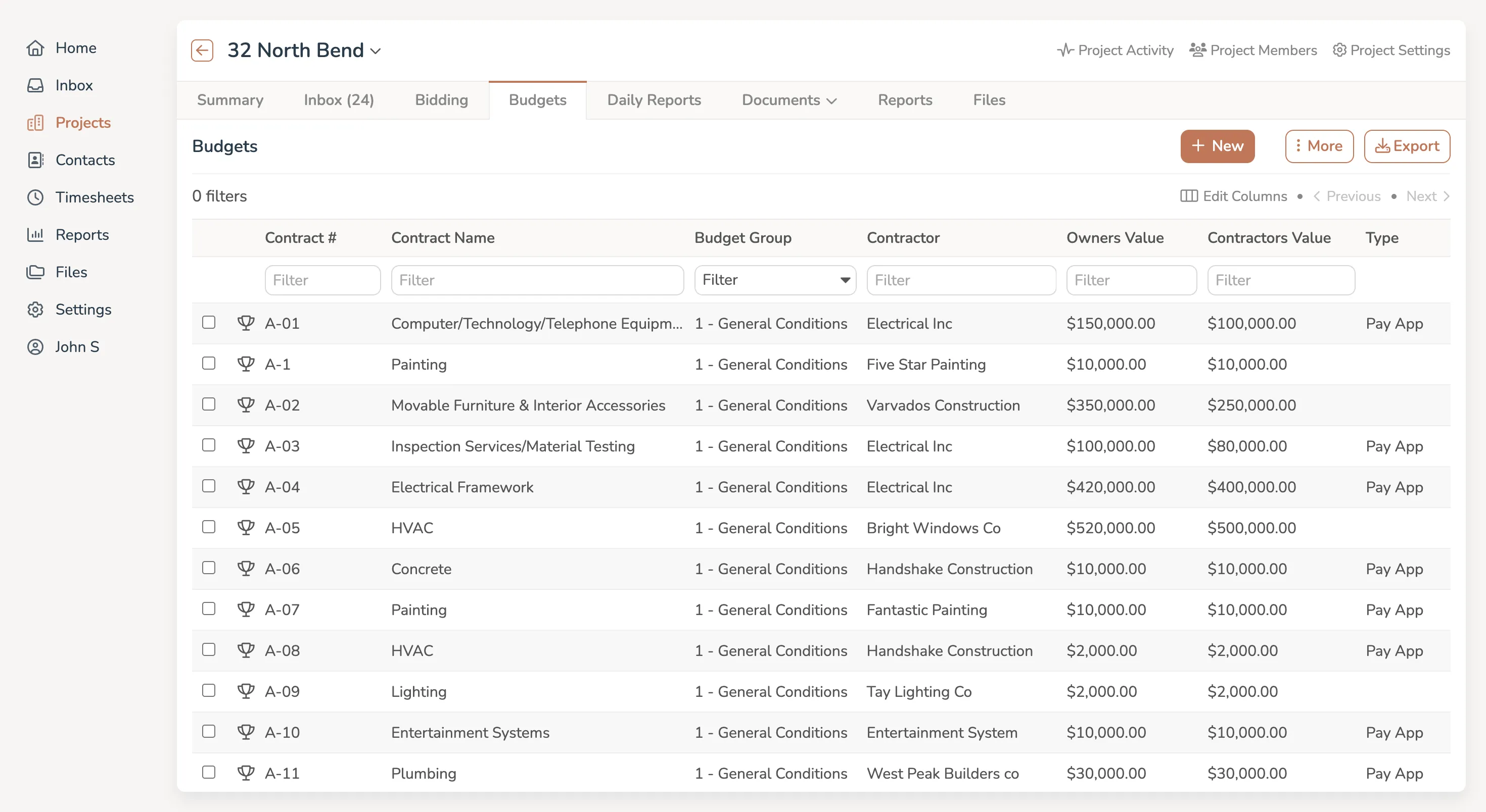 Mangage construction budgets with BuildingBlok.